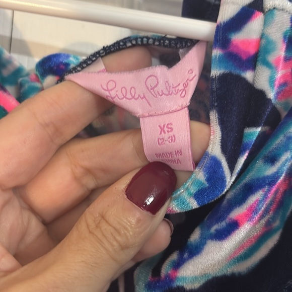 Lilly Pulitzer
Girls Terry swing dress - Picture 2 of 2